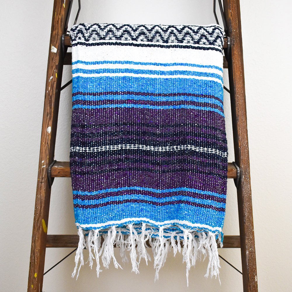 Turquoise Dream - Bohemian Fiesta Blanket from Davis Taylor Trading Co.