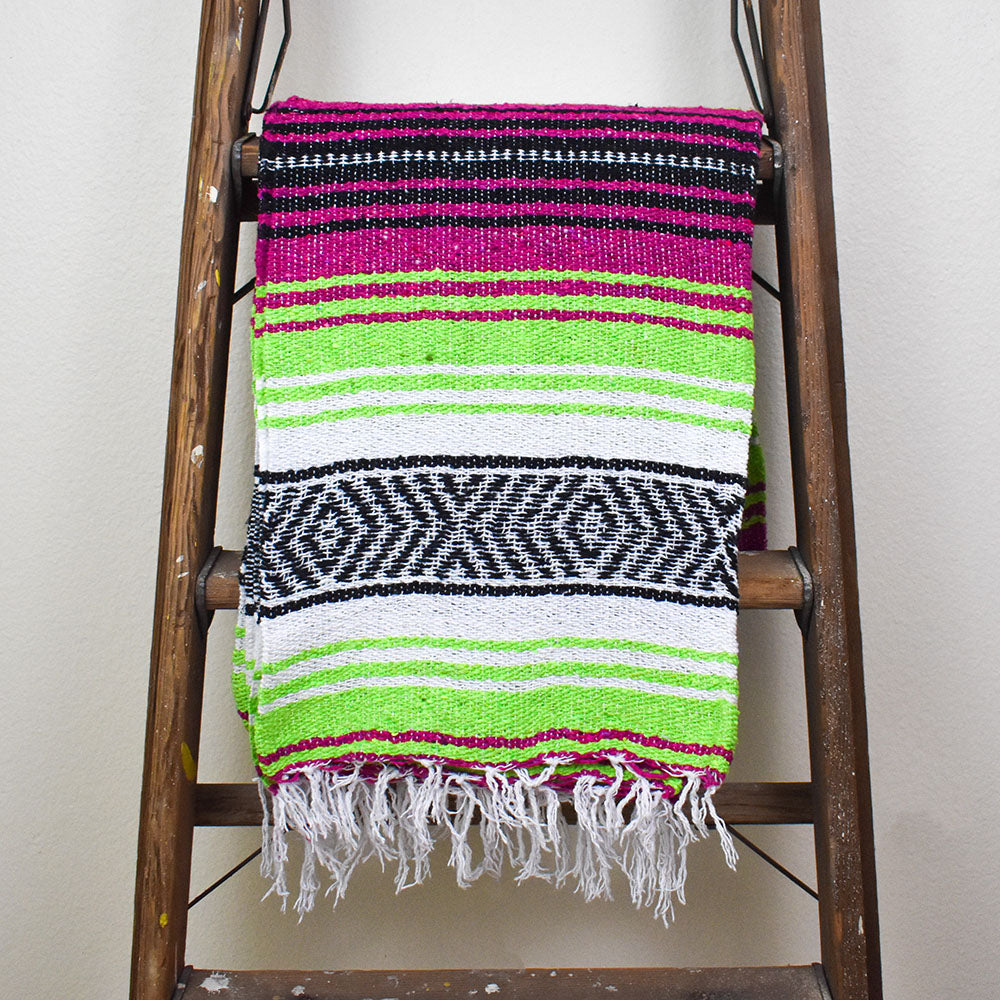 Neon Nights | Mexican Blanket